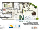 Cobertura Duplex 2 Quartos 174m² 