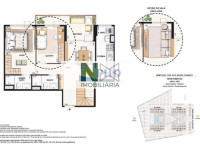 Apartamento 2 Quartos 66m² 