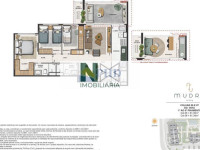 Apartamento 2 Quartos 79m² 