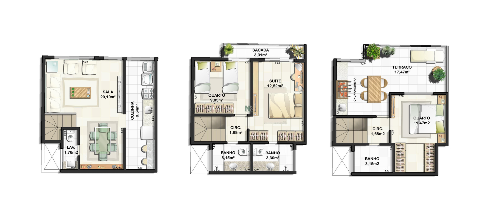 Terreno  732m² 