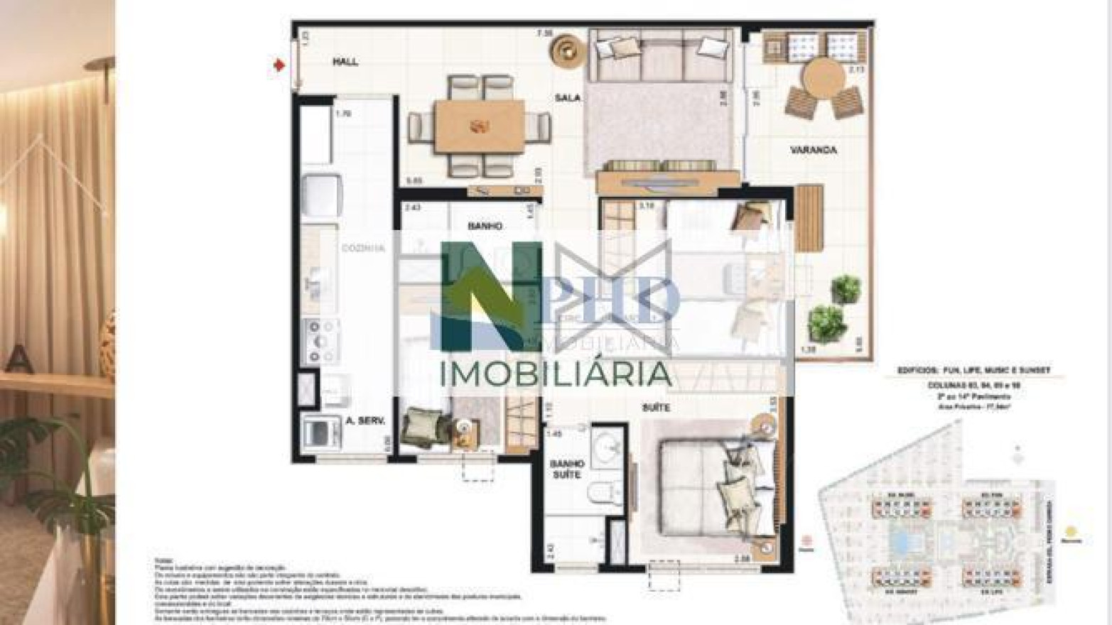 Apartamento 2 Quartos 66m² 