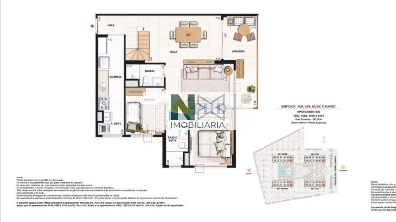 Apartamento 2 Quartos 66m² 