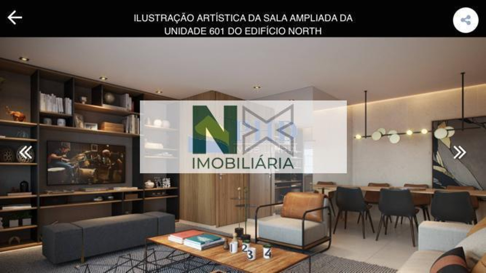 Apartamento 3 Quartos 121m² 