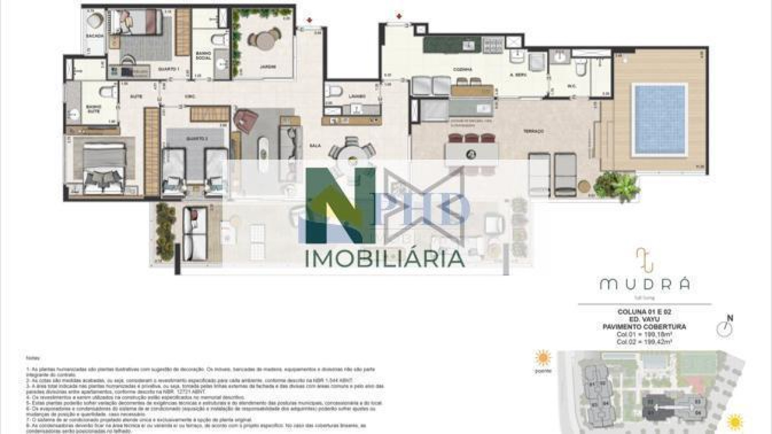 Apartamento 2 Quartos 79m² 