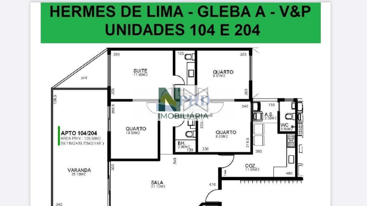 Apartamento 3 Quartos 88m² 