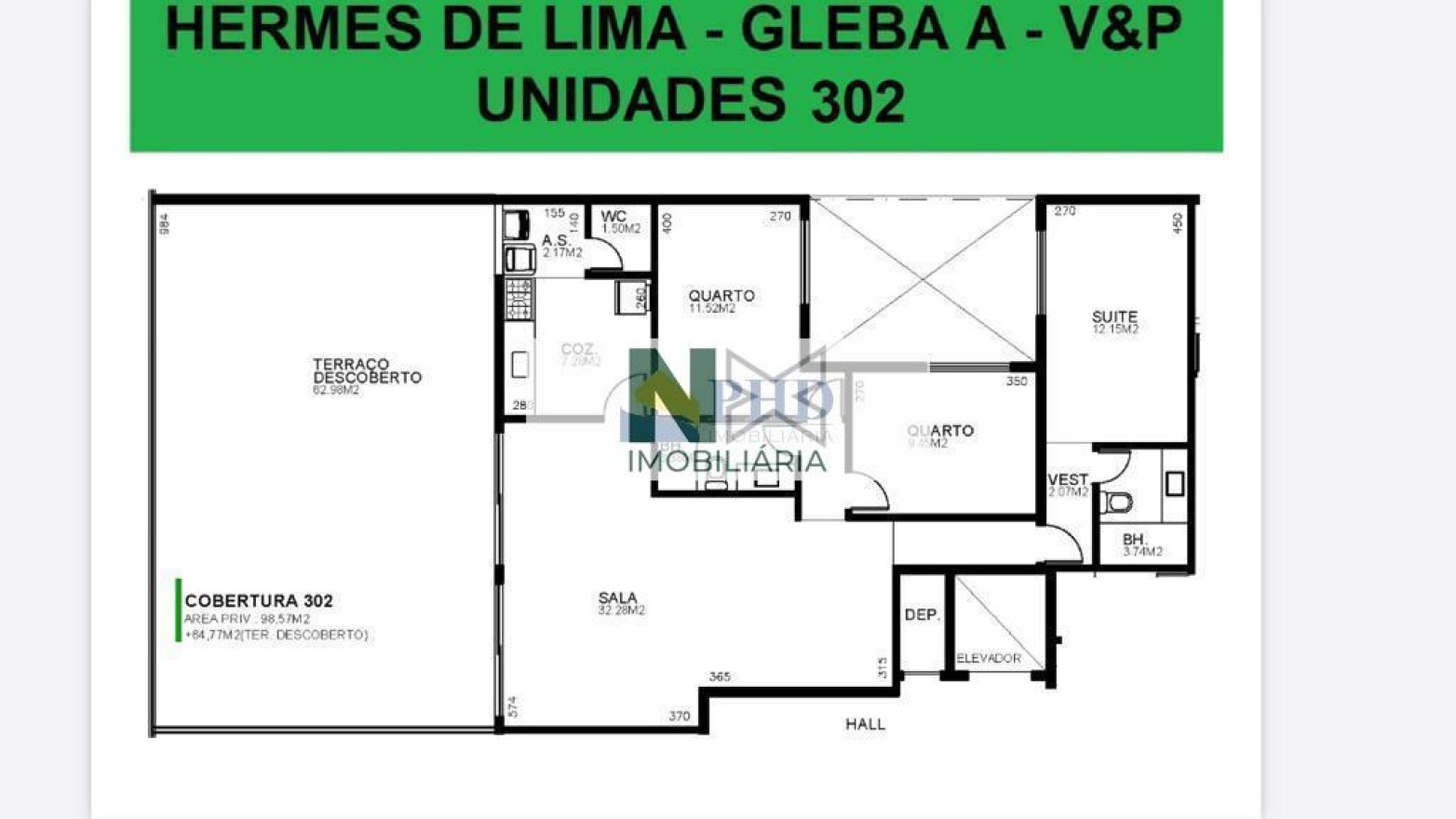 Apartamento 3 Quartos 88m² 