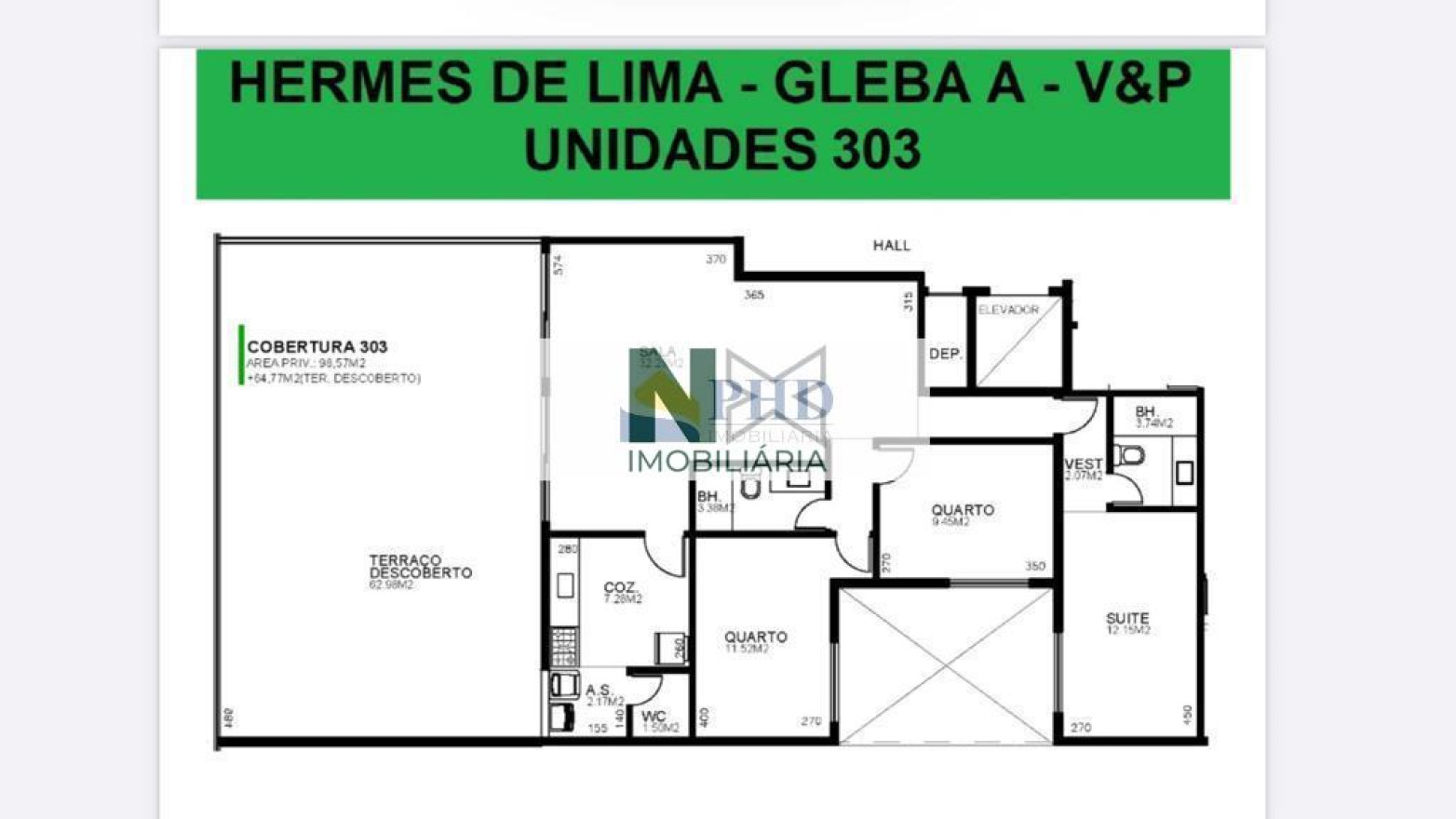 Apartamento 3 Quartos 88m² 